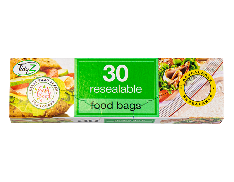Food Bags Resealable 30pk